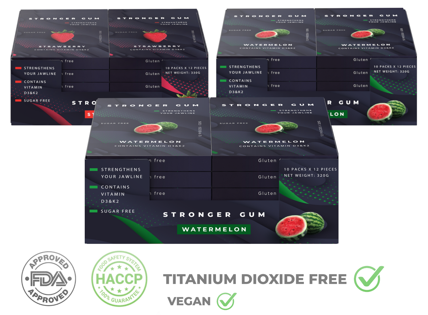 Regular Set: 3 Packs for Price of 2 (980g)